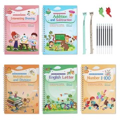 Magical Handwriting Workbooks Handwriting Practice Copybook Aid Magic Pen Reu…