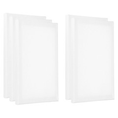 Painting Canvas Panels, 5 Pack 8×12 Inch Rectangle Blank Art Board, White