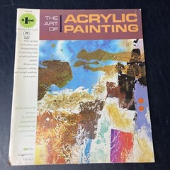 THE ART OF Acrylic Painting Vintage Guide 1969 The Grumbacher Library Book