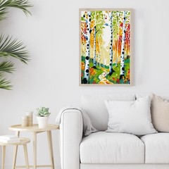 Paint by Numbers Kit for Adults Beginner & Kids Age 8-12 with Wooden Frame, Easy