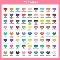 72 Multicolor Pencils in Elegant Box – Ideal for Crafting & Adult Coloring Fun