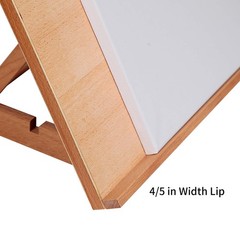 Falling in Art Large 5-Position Wood Drafting 23 2/9” L x 16 1/2” W, Brown