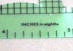 1/8 1/10 Eighth Tenth Scale IBM Flowcharting Symbols Template Stencil GX20-80202