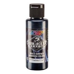Createx Wicked Colors W366-02 Midnight Blue Metallic 2oz. For Airbrush Paint