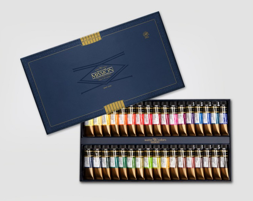 Mijello Mission Gold Titanium Class Gouache Watercolor MWG-1534G