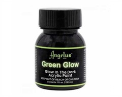 ANGELUS GREEN GLOW IN THE DARK PAINT – long-lasting glow