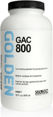 Golden Acryl Med 32 Oz Gac-800 Acrylic White