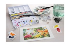 Schmincke – HORADAM AQUARELL color box with 12 finest watercolors, 74312097, …