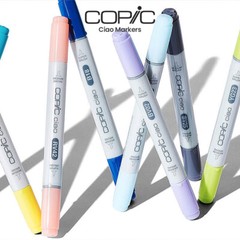 (10) Copic Ciao Premium Alcohol-Based Markers Manga Anime Artist Duel Tip Pen