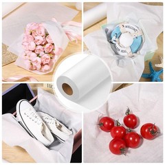 Tracing Paper Roll 17in x 75yd, White Trace Paper Pattern Paper Translucent T…