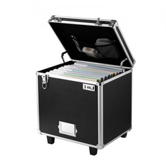 Portable File Storage Box, 15.6 x 12.6 x 15 inch Internal Chest Size, Lockin…