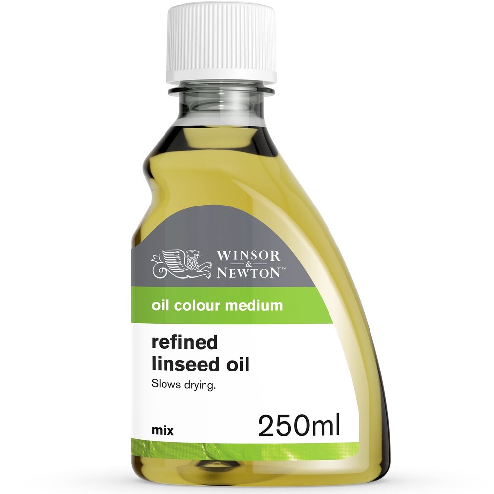 Winsor & Newton Refined Linseed 8.5 Fl Oz (Pack of 1), Oil