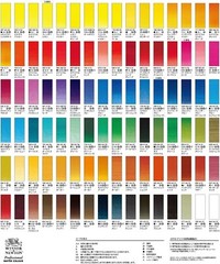 Windsor & Newton Artists’ Professional Watercolors 48 Color Set 5ml new