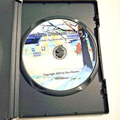 Hosmer’s MORE DYNAMIC COLOR . DVD . 2 Watercolor Demonstrations . Ken Hosmer