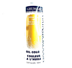 Yellow Ochre Light 5oz 150ml Permanent Oil Color Paint Art Supplies NOS Artist