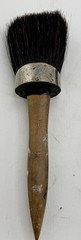 Antique Wolfe Brush Co. 11″ Badger Bristle & Horse Hair Stencil Tar Paintbrush