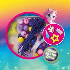 SES Creative 14773 Galaxy Jewelry Bead Set – Create Magical Unicorn-Themed Brace