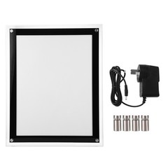 Hot A3 LED Light Box Advertising Acrylic Snap Frame Backlit Board Poster Display