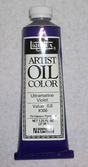 Ultramarine Violet Oil Paint Liquitex Permanent Pigments Oil Paint 37ml Tube NOS