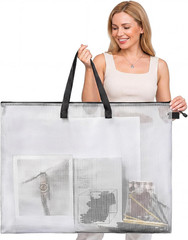 30 X 25 Inches Art Portfolio Case Posters Transparent Storage Bag