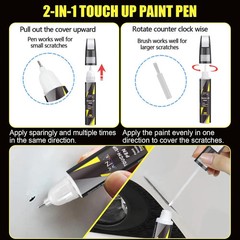 XNA Car Touch Up Paint (Iridescent Pearl Tricoat(G1W/WA140X)) for Chevrolet, 2 i