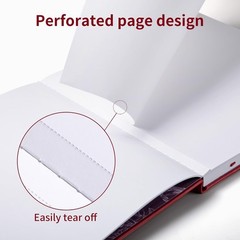 Square Sketchbook for Drawing, 120 Pages Sketch Large (10×10INCH), Red