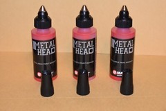 3 Red Metal Head 4mm Paint Markers 2Oz Crafts Metal Wood Marking Auto Salvage