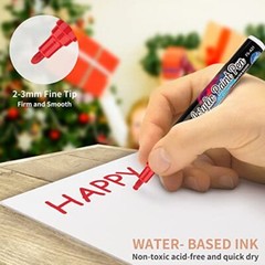 Acrylic Paint Pens for Rock Painting Outdoor Waterproof Pack of 12 Medium Tip
