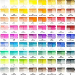 72-Piece Soft Wax Colored Pencils Set