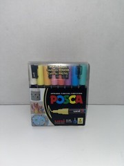 POSCA MARKER LOT 5M-3M-24 MARKERS 2 PACKS W/FREE GIFT + FREE SHIPPING!