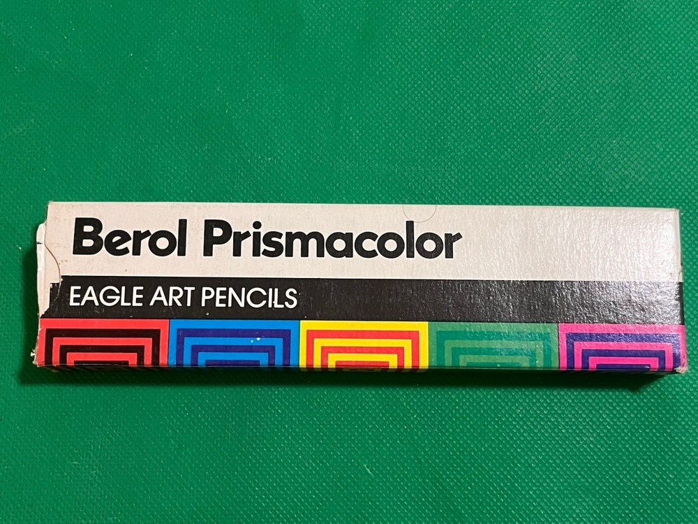 vintage eagle berol prismacolor art pencils box of 12 926 Carmine Red