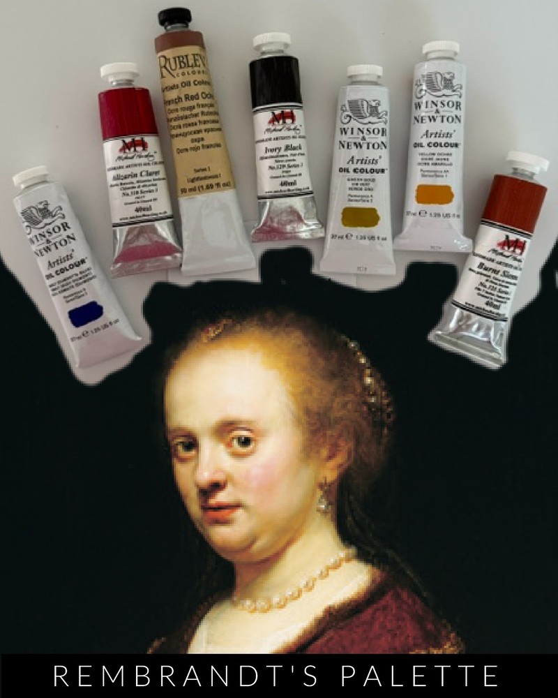 *NEW* Artist’s Oil Paint Palette Set REMBRANDT 7 Professional (37-50ml) Tubes