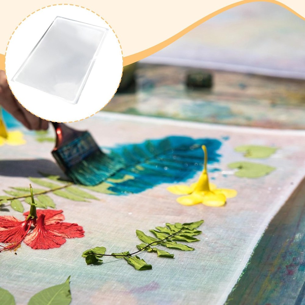 Gel Print Plate A5 Premium Durability Supplies for Scrapbooking Card Making