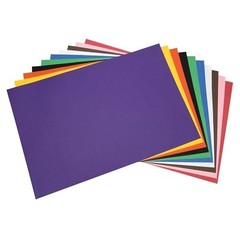 Construction Paper 12×18 50 Sheets Heavyweight Assorted Colors Fade Resistant