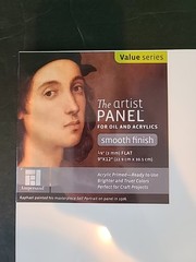 3 Wood/Gesso Artist Painting Panel Primed Smooth 9″x12″x 1/8″ Flat Oil & Acrylic