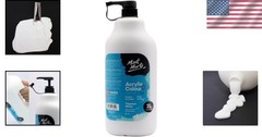 Studio Acrylic Paint, Titanium White, Excellent Coverage