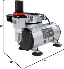 Portable Airbrush Compressor Kit – Ideal for Body Art, Tattoos, and Painting