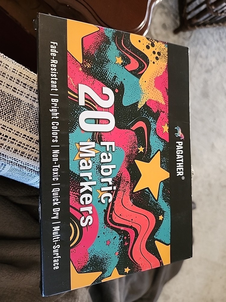 Pagather Brand-Bright Color Fabric Markers 20 Markers