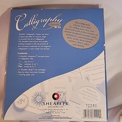 Sheaffer Calligraphy Classic Kit Art Of Fine Lettering Set #72290 2001