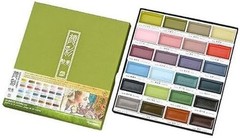 Kuretake Gansai Tambi Art Nouveau Color Set 24 Colors MC20/24V/NW