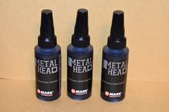 3 Black Metal Head 4mm Paint Markers 2Oz Crafts Metal Wood Marking Auto Salvage