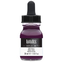 1 Jar Deep Violet Professional Acrylic Ink Drawing Calligraphy 30ml 1oz
