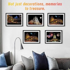 8 Sheets Scratch Art For Adults A4 Philadelphia/Italy Painting Papers Decor
