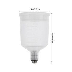 3 Pieces Airbrush Container Set Paint Cups for Painting Spray Mixing