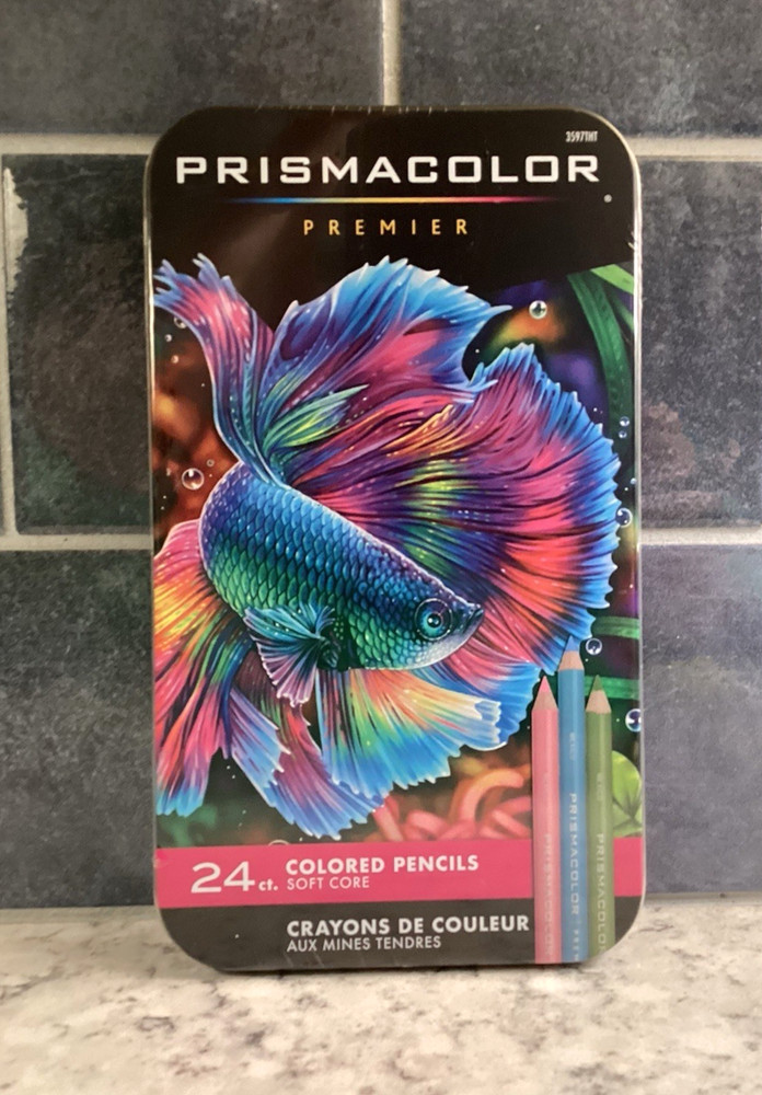 PRISMSCOLOR PREMIER 24ct. Colored Pencils Assorted Colors NEW and SEALED