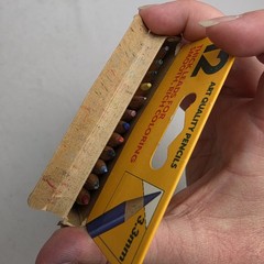 Crayola 4012 Colored Pencils – Box of 12 Vintage 1987 NOS Unused Binney & Smith