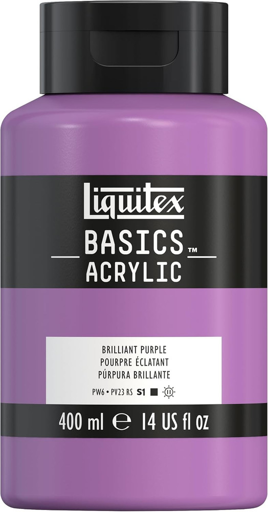BASICS Acrylic Paint, 118Ml (4-Oz) Tube, Titanium White