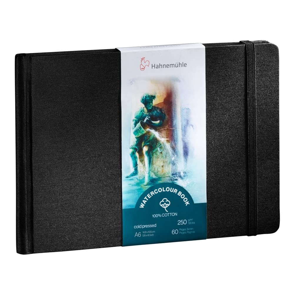 Hahnemuhle 100% Cotton Watercolor Books 5.83″ x 4.13″ Landscape