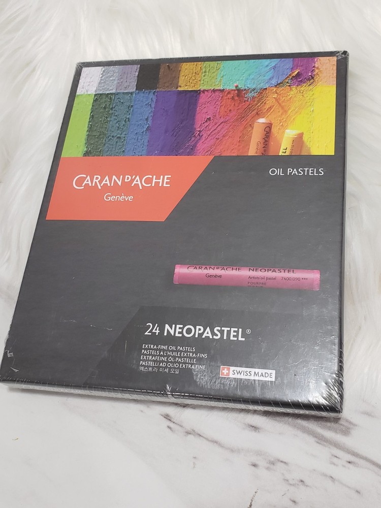 NEW Neopastel Oil Pastels Set Of 24 (7400.324) Caran D’ache