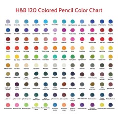 120 Color Colored Pencils Set Metallic Sketching Shading Soft Core Sharpened